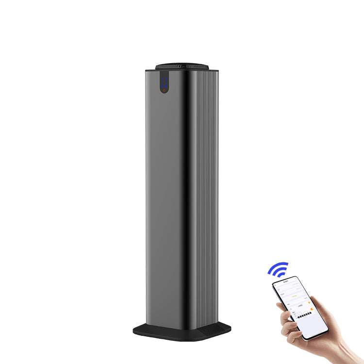 SHAMAN -TOWER SMART BLUETOOTH SCENT DIFFUSER(BLACK) UP TO 2,000 SQSF First Fragrance Included 500ML