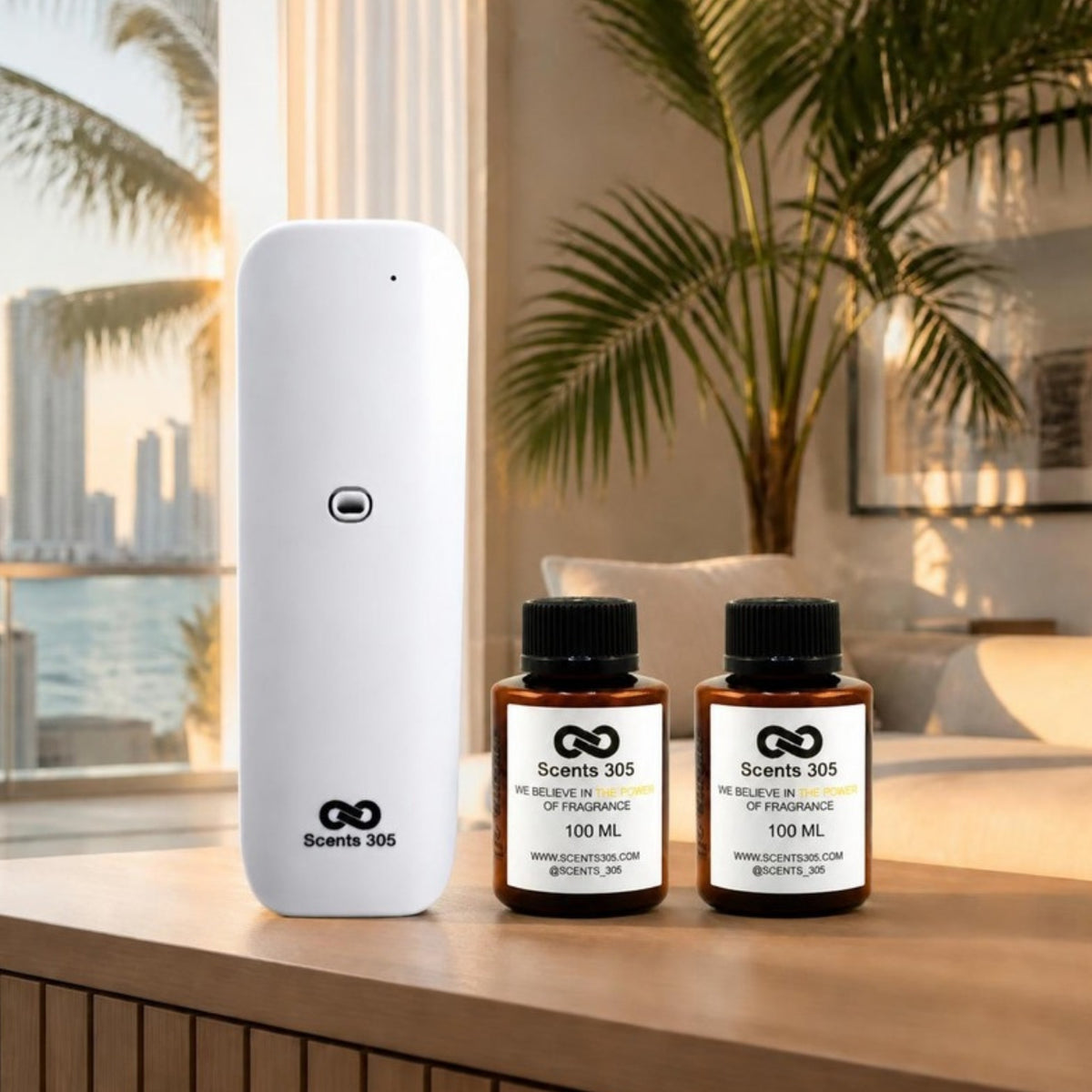 Combo # 2 New ZEN Diffuser + 2 Fragrances of Your Choice (100 ML)