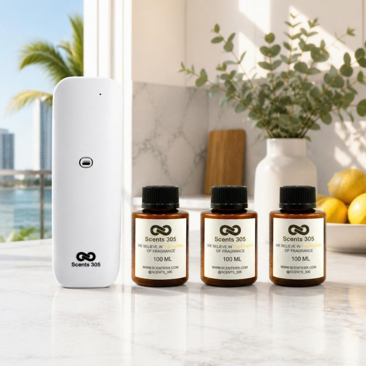 Combo # 3 New ZEN Diffuser + 3 Fragrances of Your Choice (100 ML)