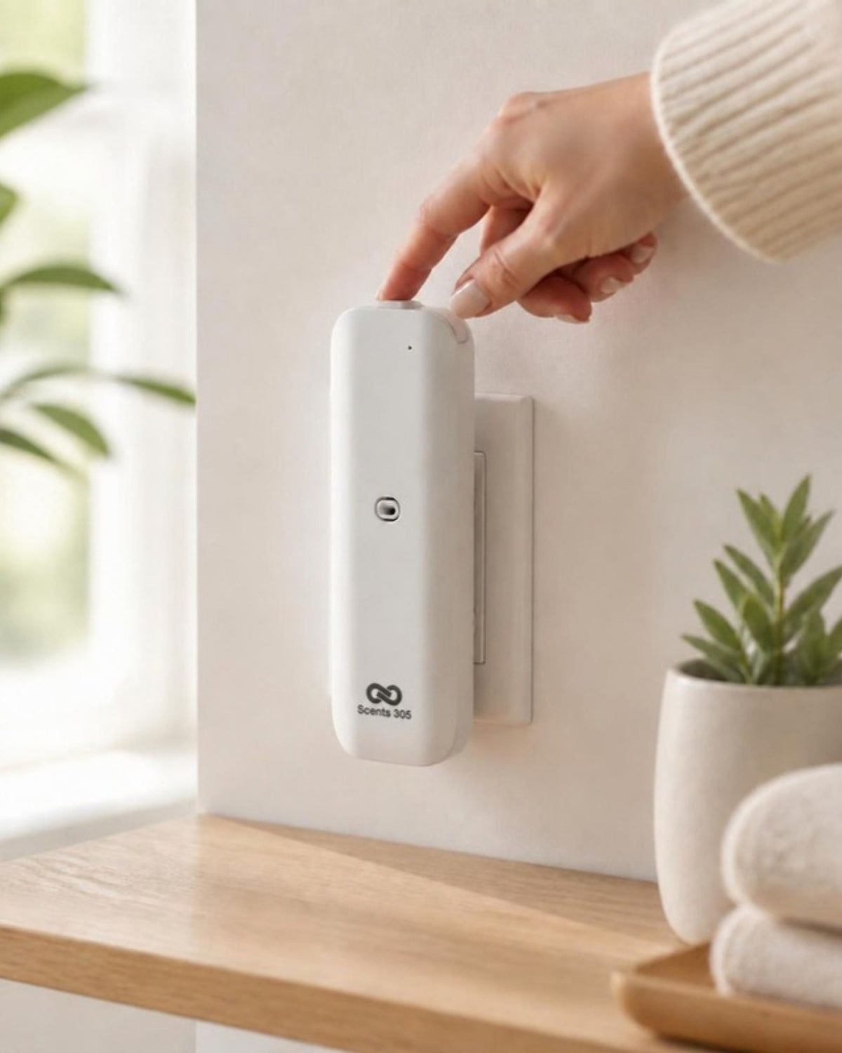 Combo # 1 New ZEN Diffuser + Your Choice of 100 ML Fragrance