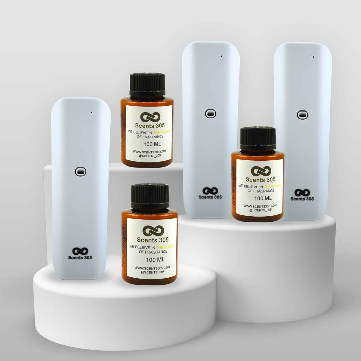 Combo # 5 3 New ZEN Diffusers + 3 Fragrances of Your Choice (100 ML)