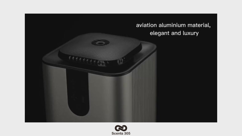 SHAMAN -TOWER SMART BLUETOOTH SCENT DIFFUSER UP TO 2,000 SQSF First Fragrance Included 500ML